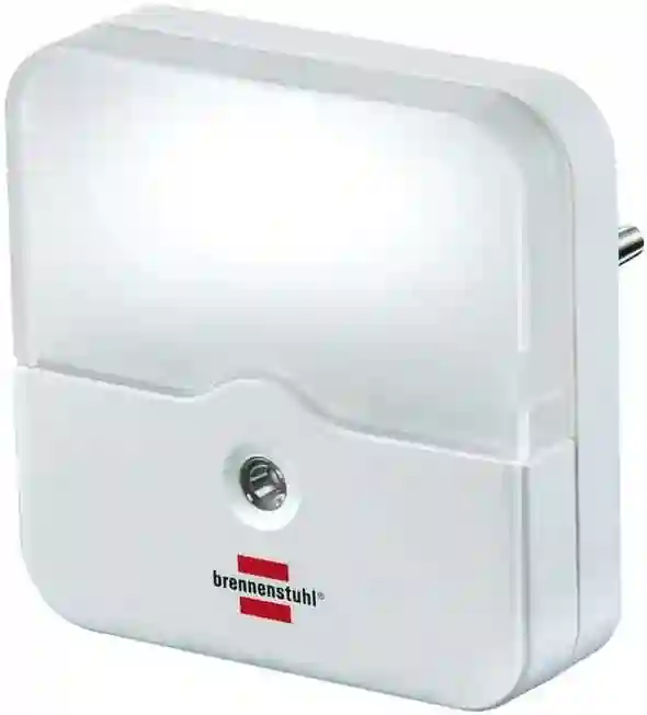 Luz nocturna LED con sensor crepuscular OL Cuadrada Brennenstuhl