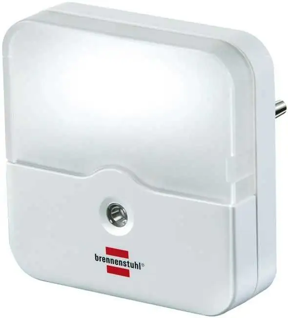Luz nocturna LED con sensor crepuscular OL Cuadrada Brennenstuhl