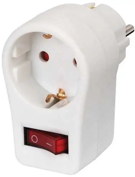 Enchufe con interruptor de encendido Brennenstuhl