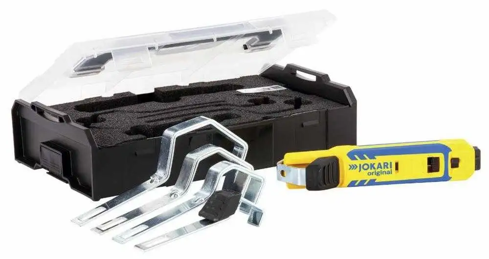 Juego System 4-70 con abrazaderas de cable Jokari