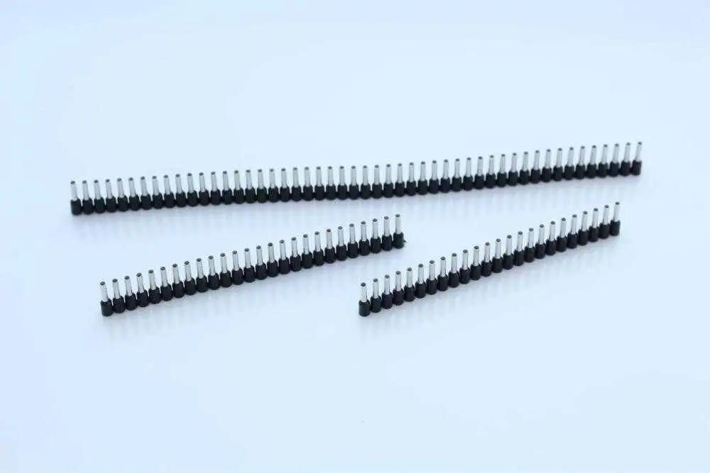 Cartucho y manguitos para QUADRO Plus 10 tiras de 50 manguitos negros de 15 mm² x 8 mm Jokari