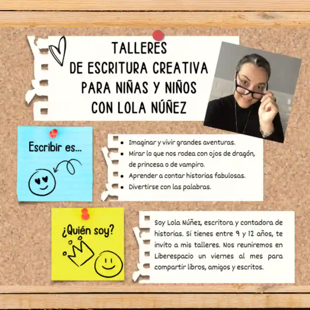 Entrada taller de escritura creativa para niñ@s (1 mes)