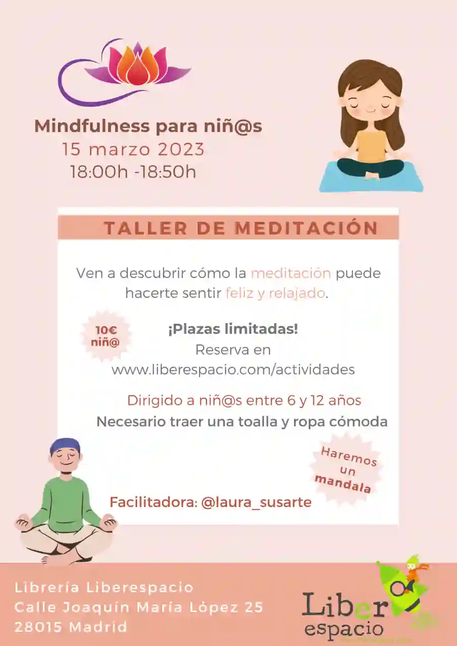 Entrada al Taller de meditación y Mindfulness