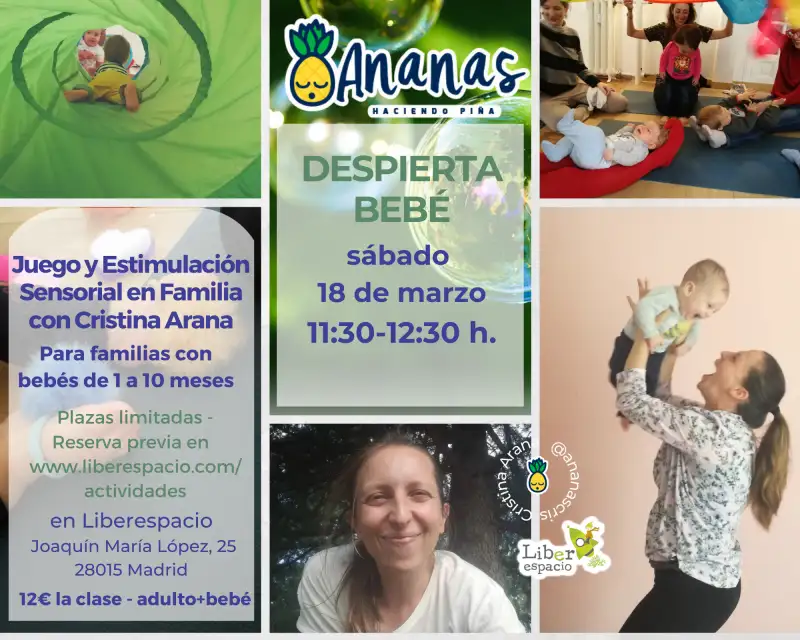 Despierta Bebé: Entrada sesión al Taller de estimulación temprana