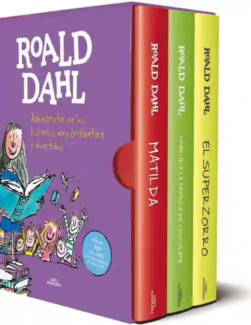 Estuche 3 clásicos infantiles de Roald Dahl