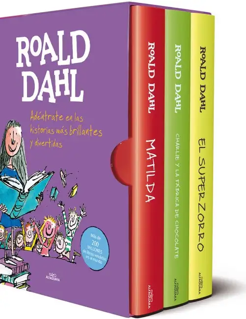 Estuche 3 clásicos infantiles de Roald Dahl