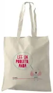 Bolsa de tela "Lee un poquito, anda"