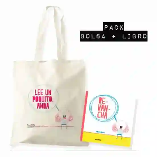 Pack Revancha (Bolsa tela + libro)