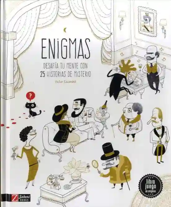 Enigmas. Desafia tu mente con 25 historias de misterio