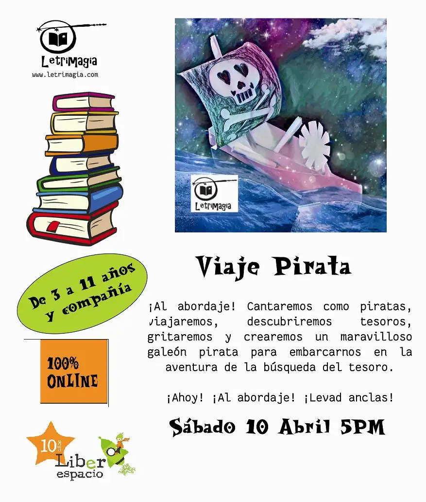 Acceso al taller virtual "Viaje pirata"