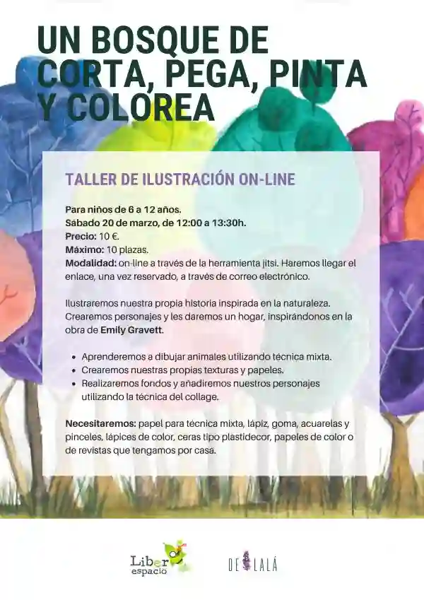 Acceso Taller virtual de ilustración con Laura Rodriguez Lázaro