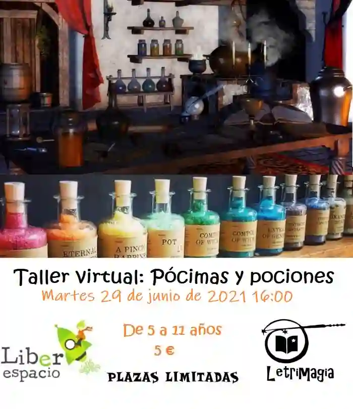 Taller virtual: Pócimas y Pociones