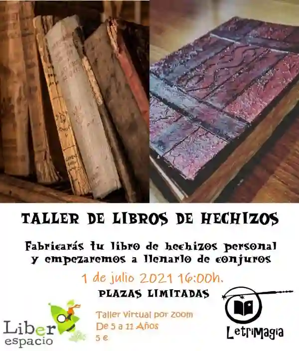 Taller virtual: Crea tu libro de hechizos