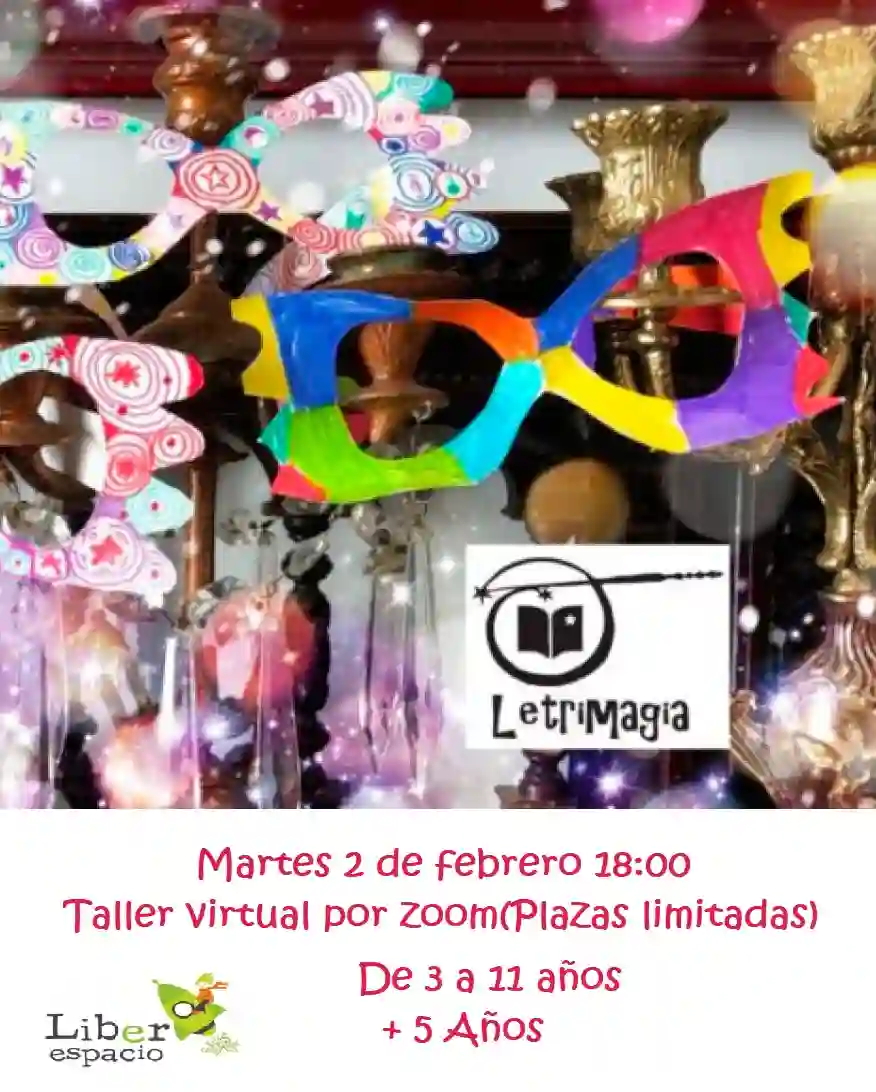 Acceso al taller virtual de Letrimagia: Gafas Mágicas