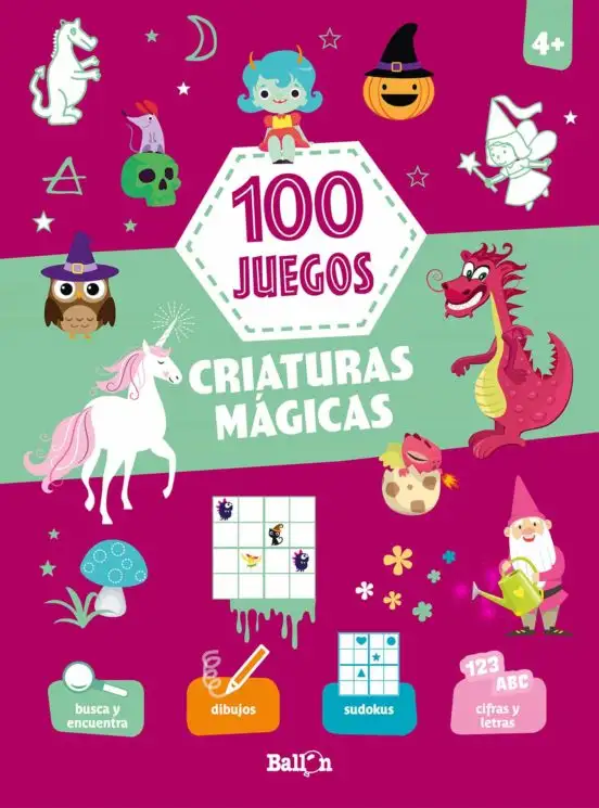 Criaturas mágicas. 100 juegos