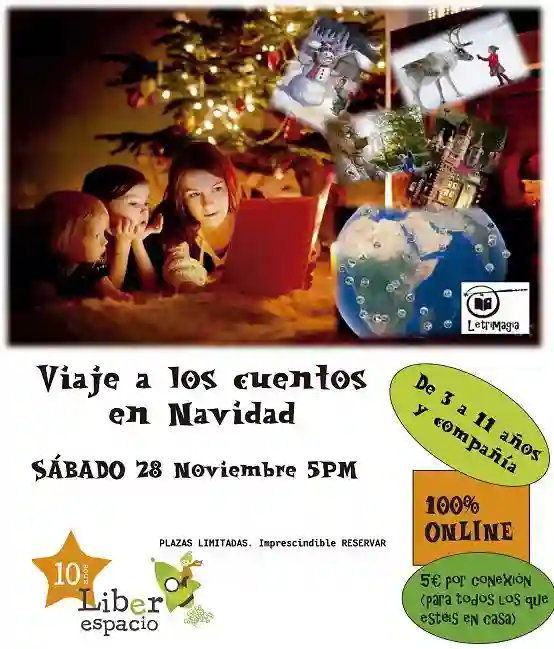 Acceso al taller virtual "Viaje a los cuentos de Navidad"