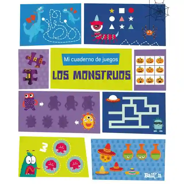 Mi cuaderno de juegos de los monstruos