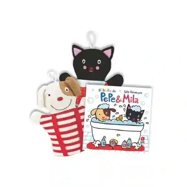 Pack de El baño de Pepe & Mila + manoplas