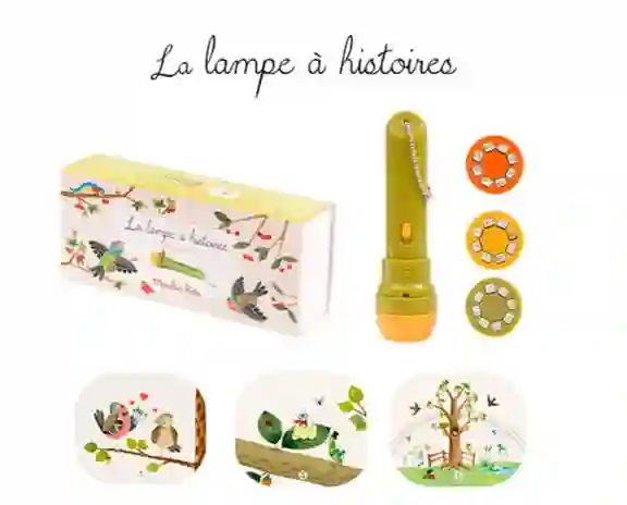 LÁMPARA PROYECTOR DE HISTORIAS DE EL JARDÍN
