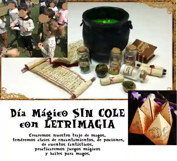 Entrada individual Mañana mágica de vacaciones para magos con Letrimagia
