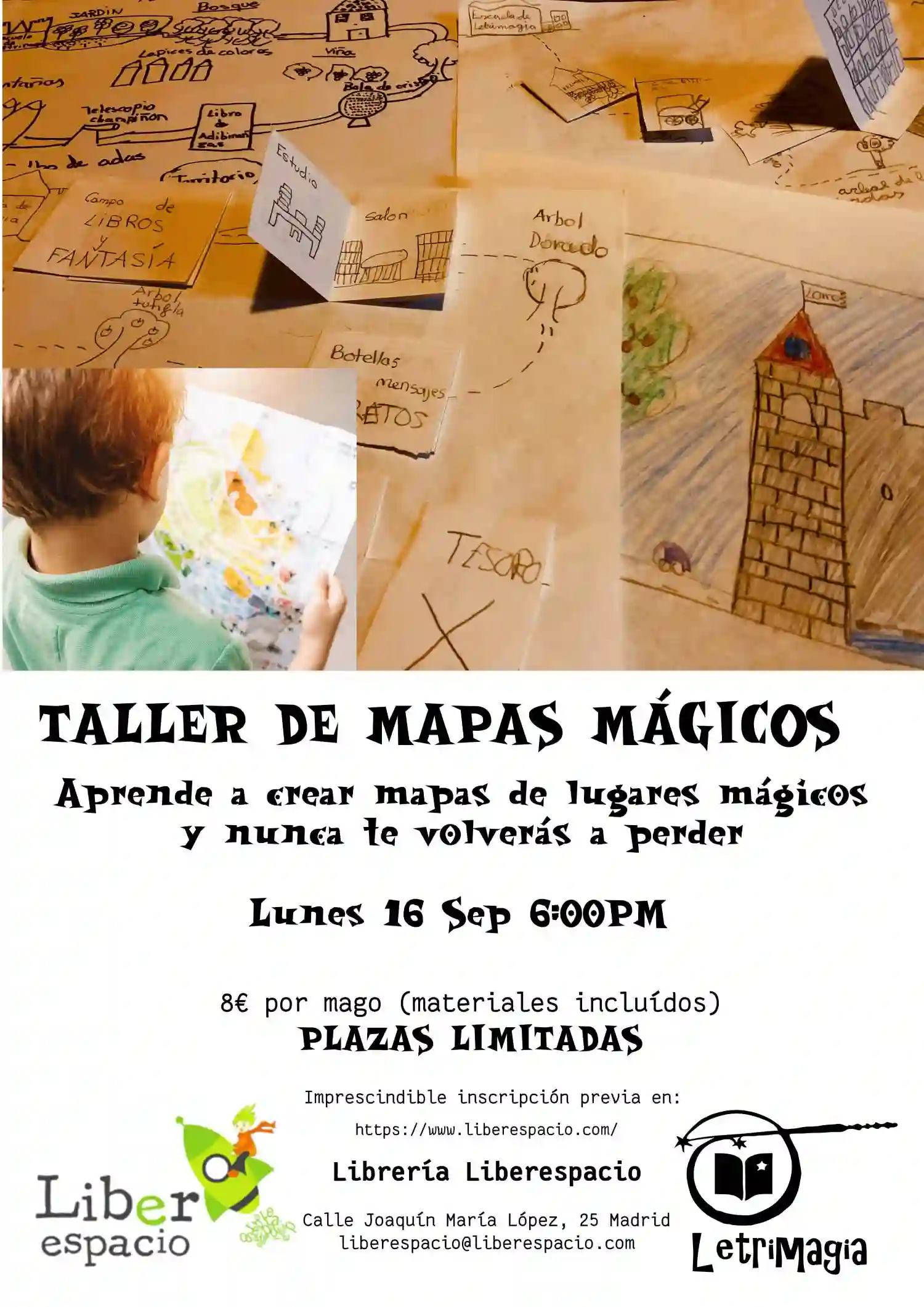 Taller de magia: Mapas mágicos