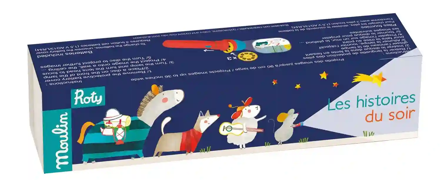 Lámpara proyector de historias de la noche