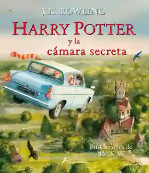 Harry Potter y la cámara secreta ilustrado.