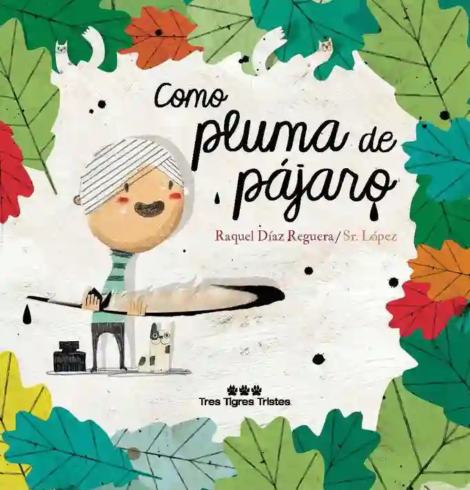 Como pluma de pájaro