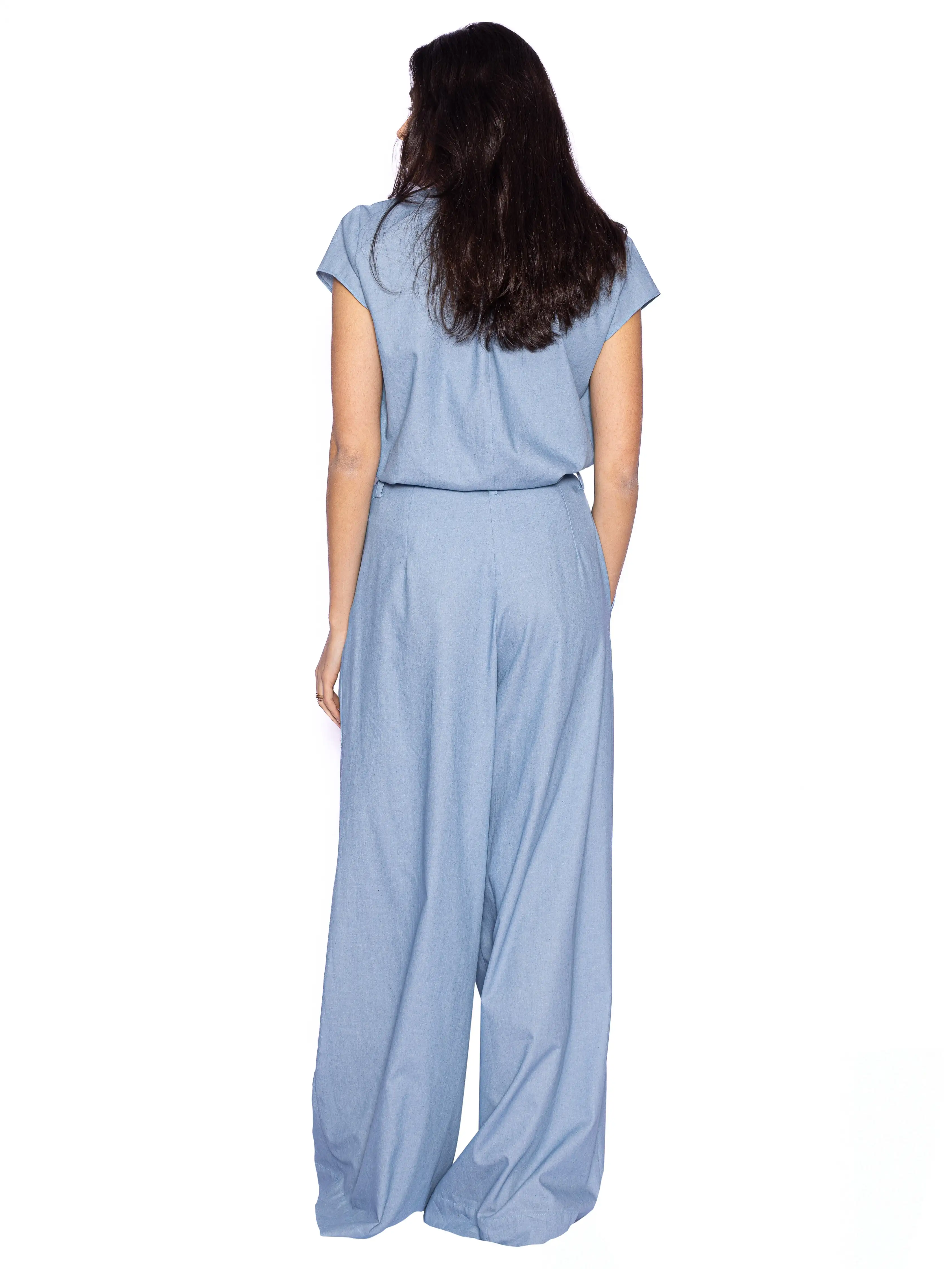 Pantalón PALAZZO Denim - Imagen 2