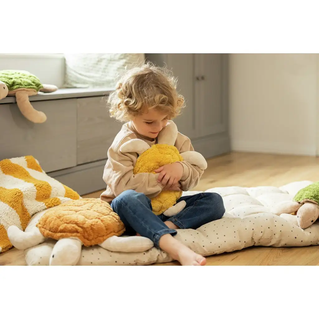 Small yellow turtle stuffed - Image 2