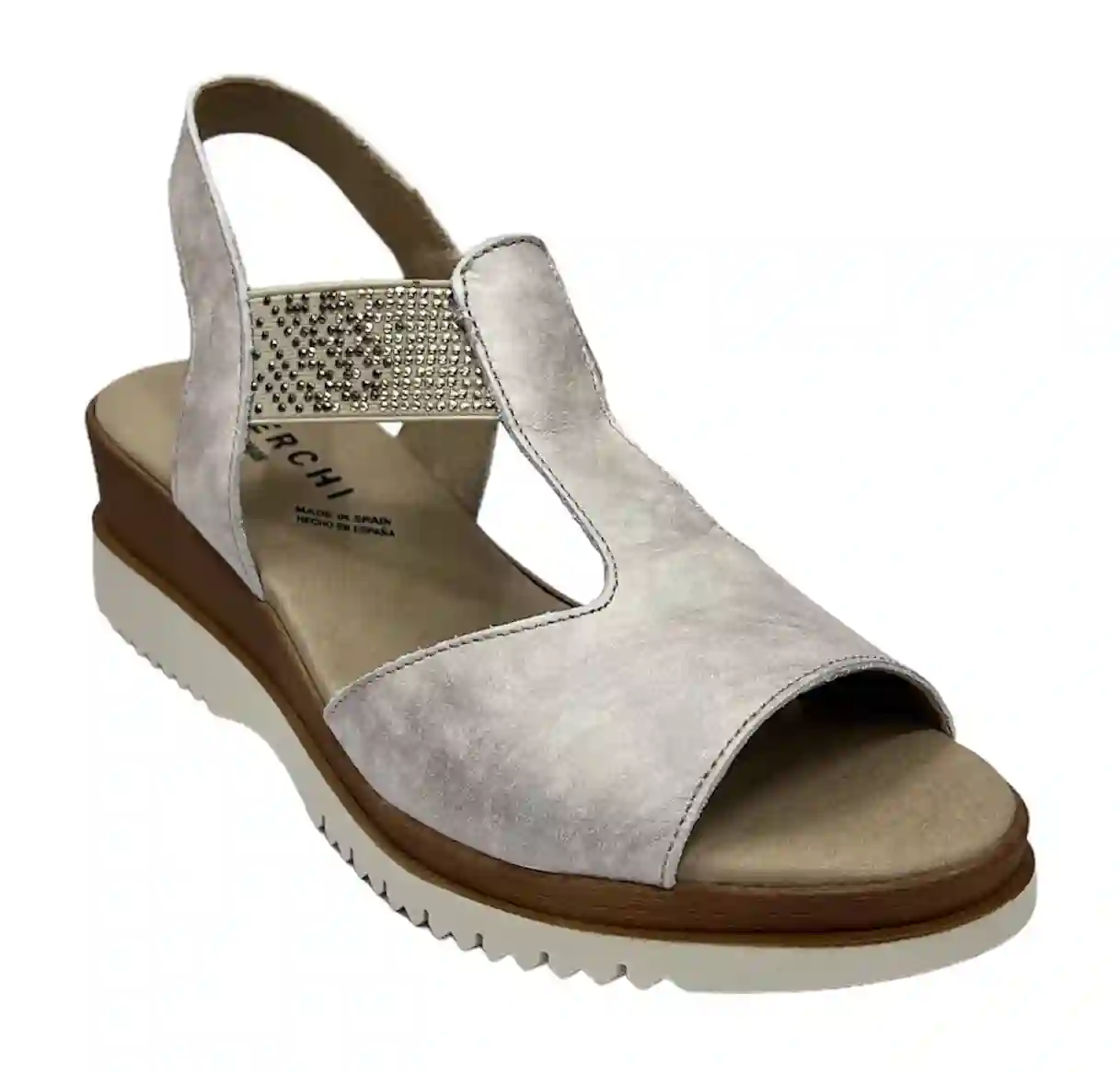 Baerchi 22 40000 Metallic Sandal Champagne Women