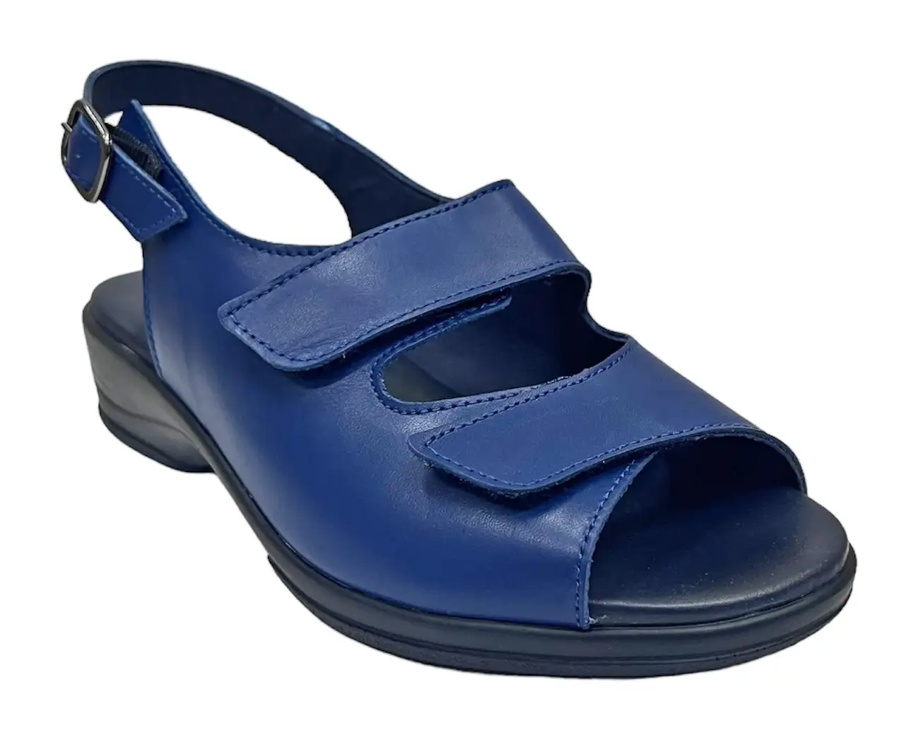 Flex & Go 61e Sd0576 Volvo Royal Sandal Woman Dos Velcros