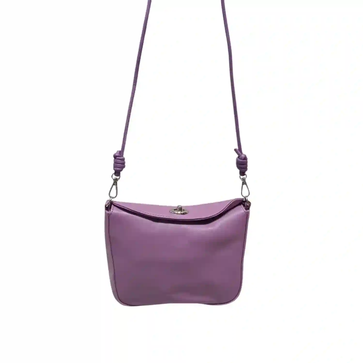 BOLSO ASA NUDOS LILA