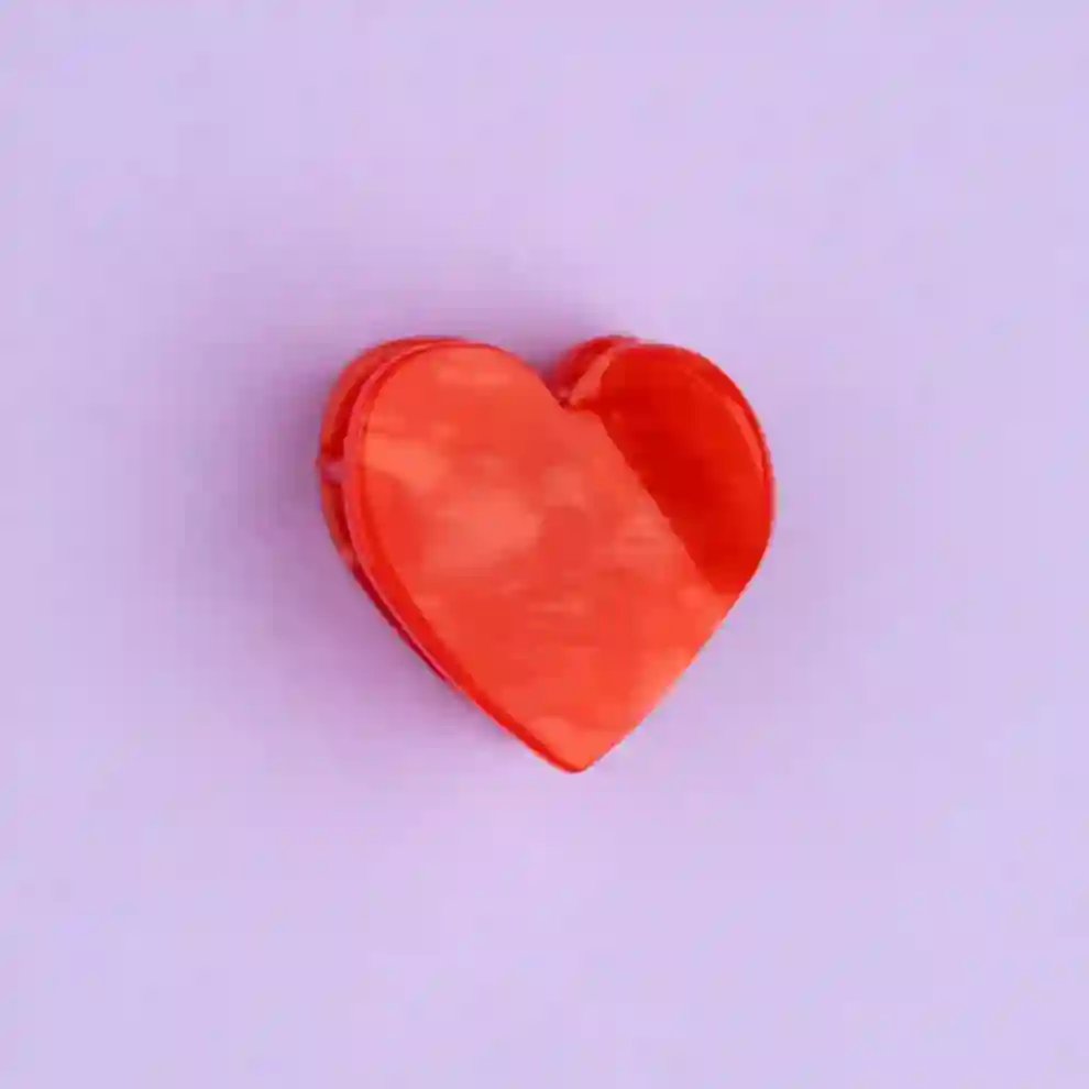 PINZA MINI CORAZÓN ROJO / COUCOU SUZETTE