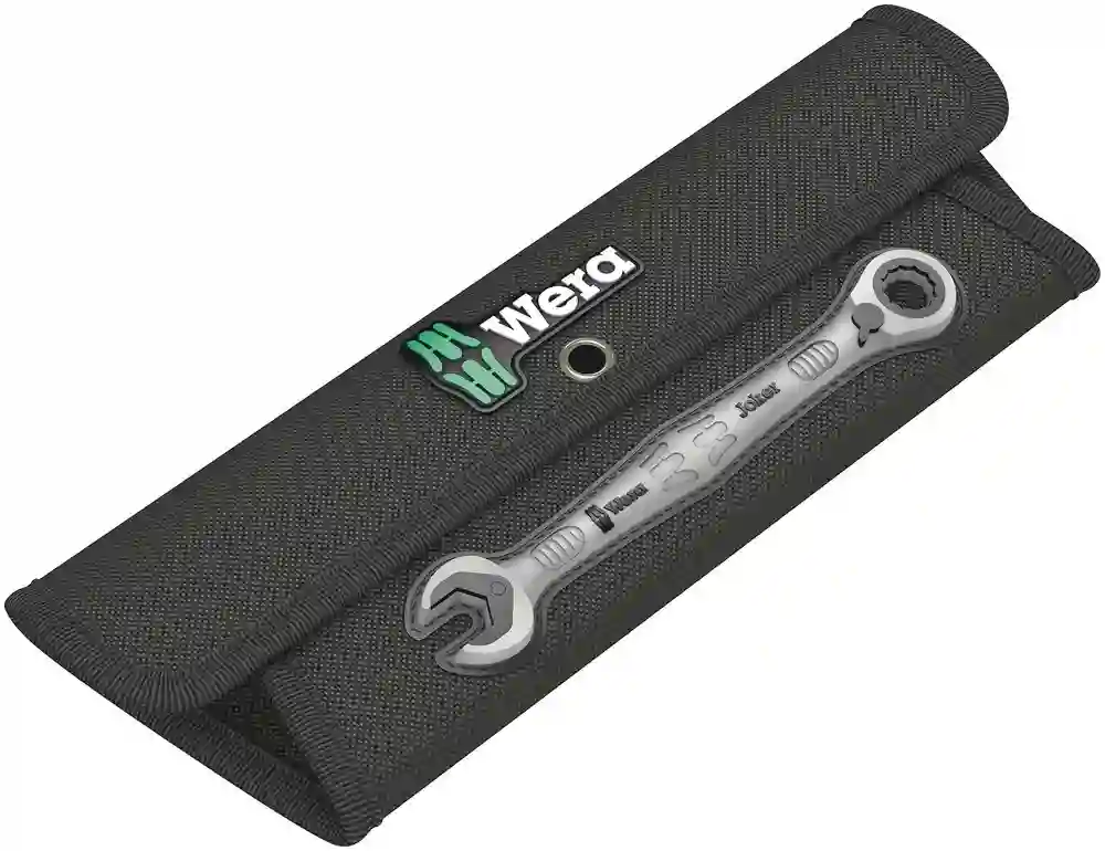 por 4 llave combinada hexagonal con carraca vacio 9453 Bolso plegable Joker 4 - Wera