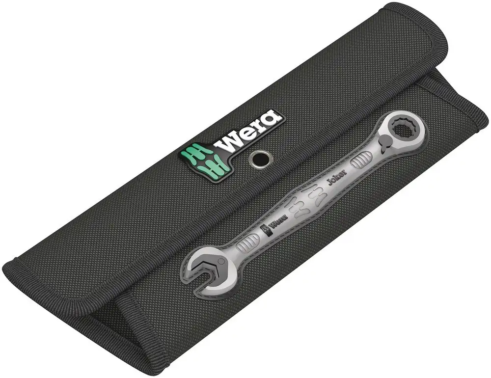 por 4 llave combinada hexagonal con carraca vacio 9453 Bolso plegable Joker 4 - Wera