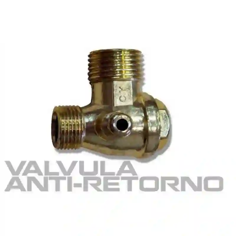 Válvula anti-retorno A rosca macho 1/2 - rosca macho 1/2, 3/8, 1/8