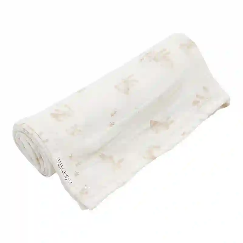 Muselina 120 x 120 tejido muslin Bad Bunny