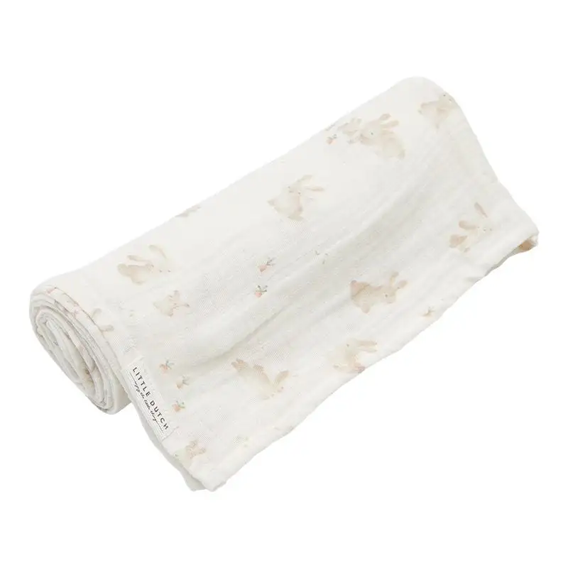 Muselina 120 x 120 tejido muslin Bad Bunny
