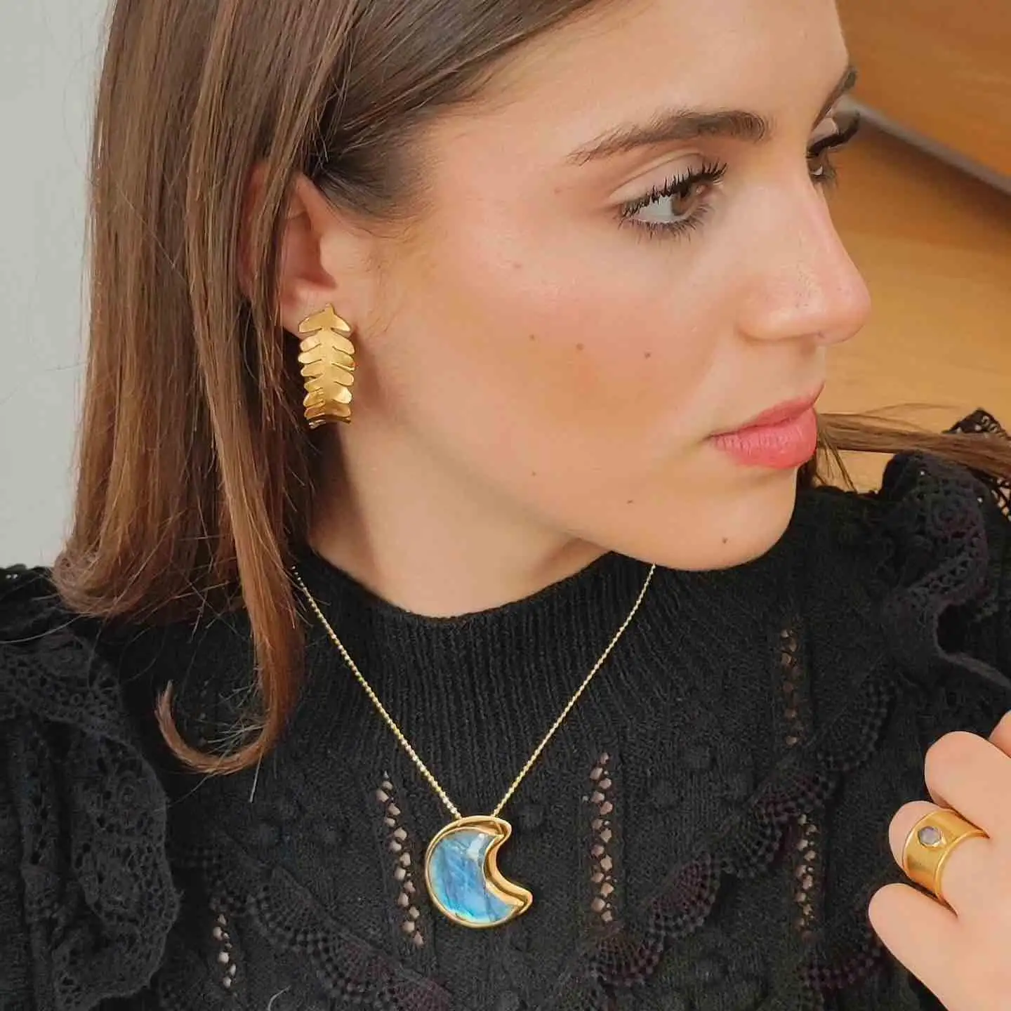 Pendientes Aros Romanos - Imagen 5
