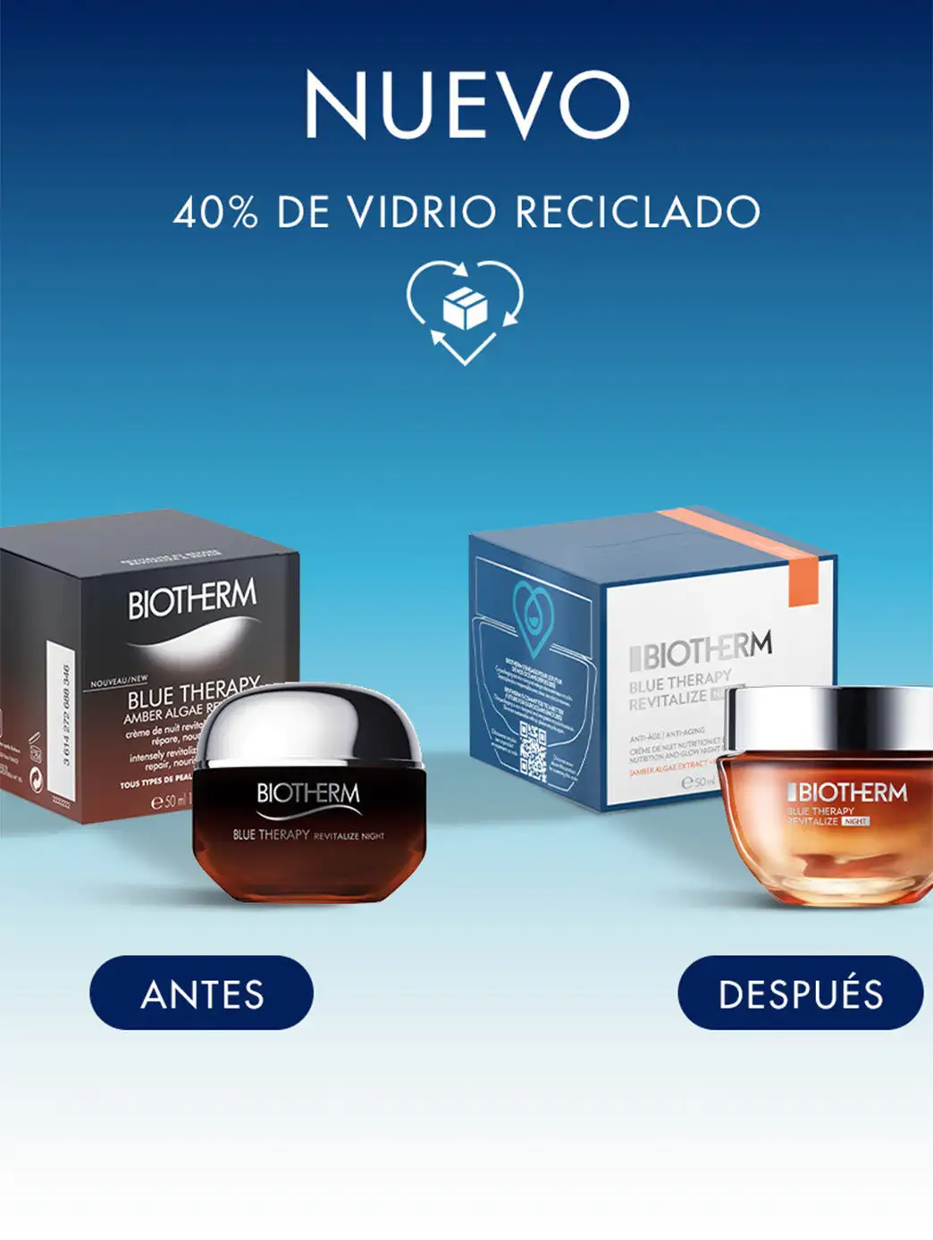 Biotherm Blue Therapy Amber Algae Revitalize Noche Crema - Imagen 9
