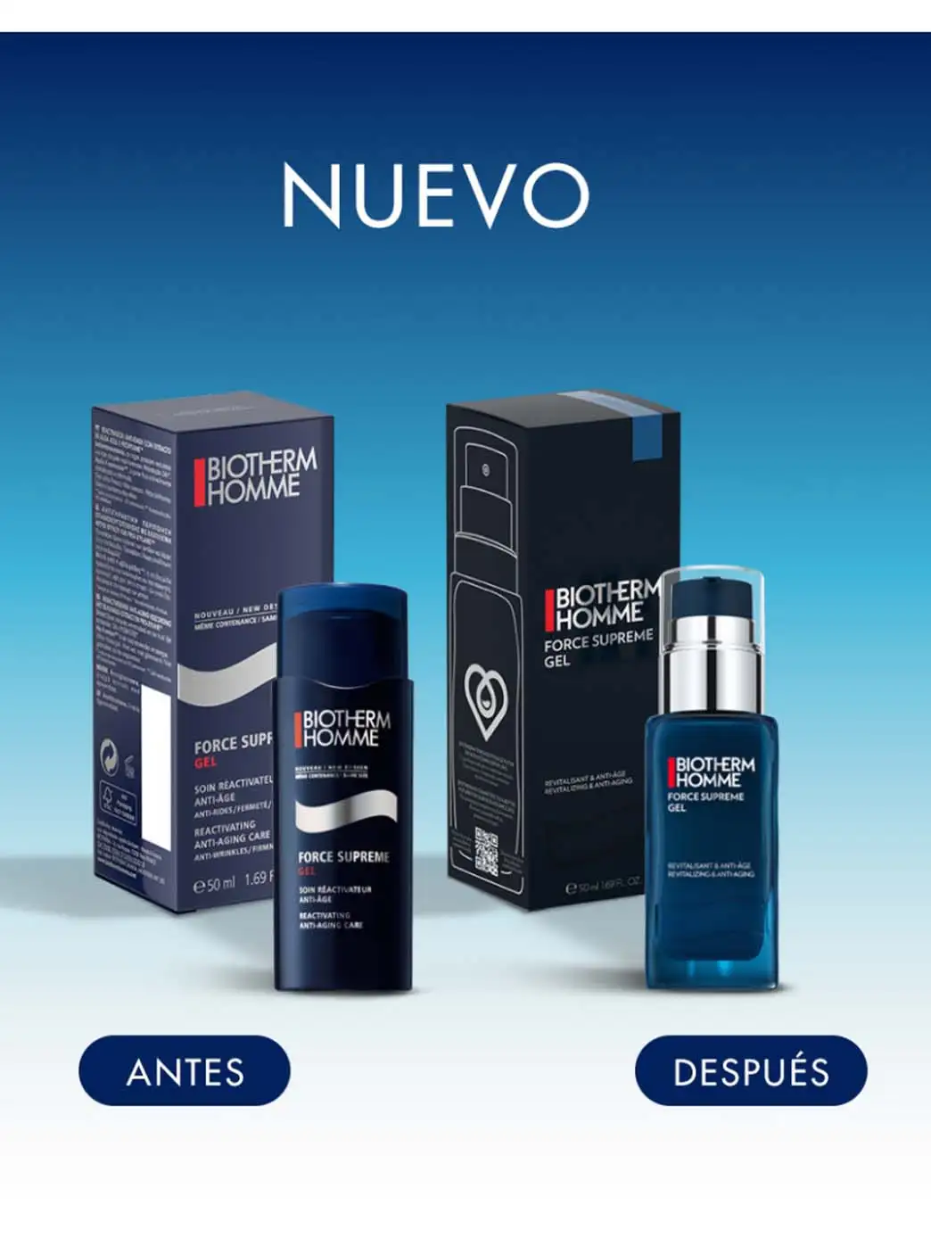 Biotherm Homme Force Supreme Gel antiedad - Imagen 2