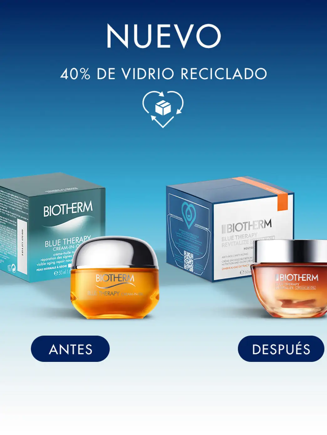 Blue Therapy Amber Algae Revitalize Cream in oil - Imagen 2
