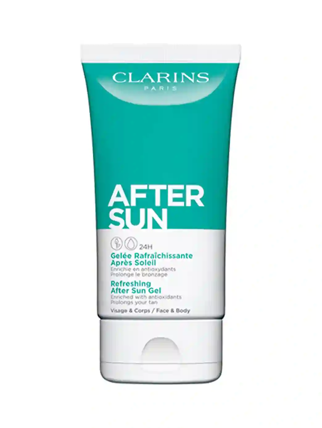 Refreshing gel after the sun