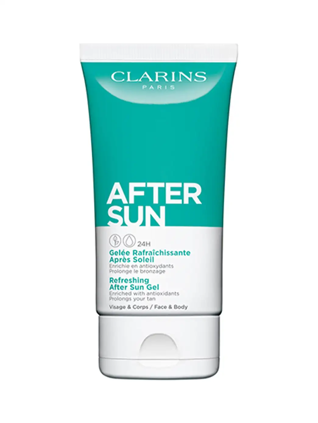Refreshing gel after the sun