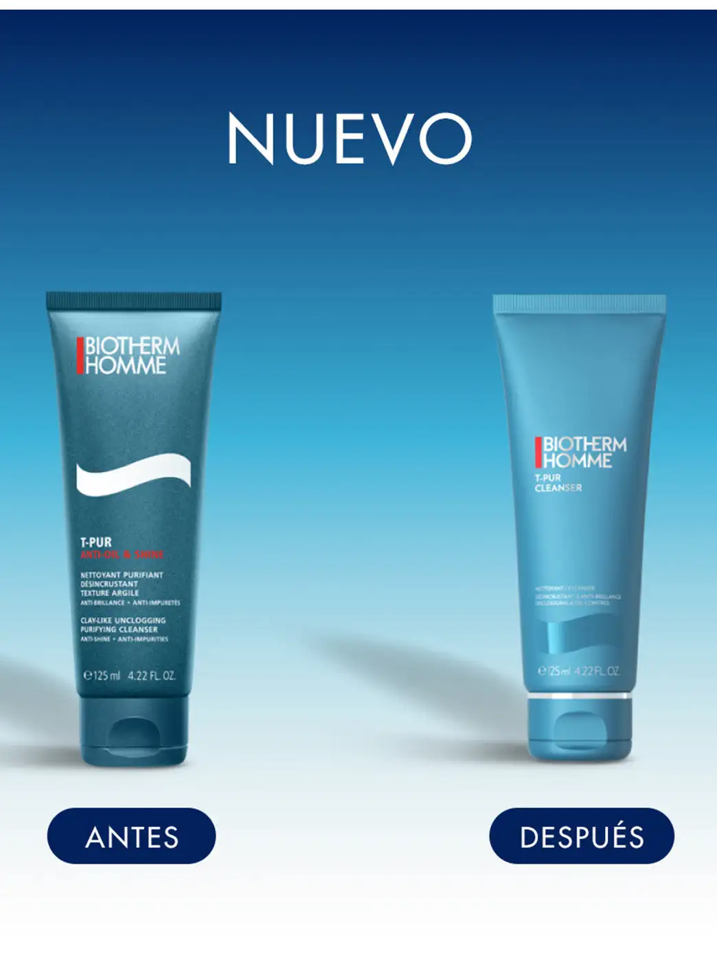 Homme T-Pur Anti Oil & Shine - Imagen 2