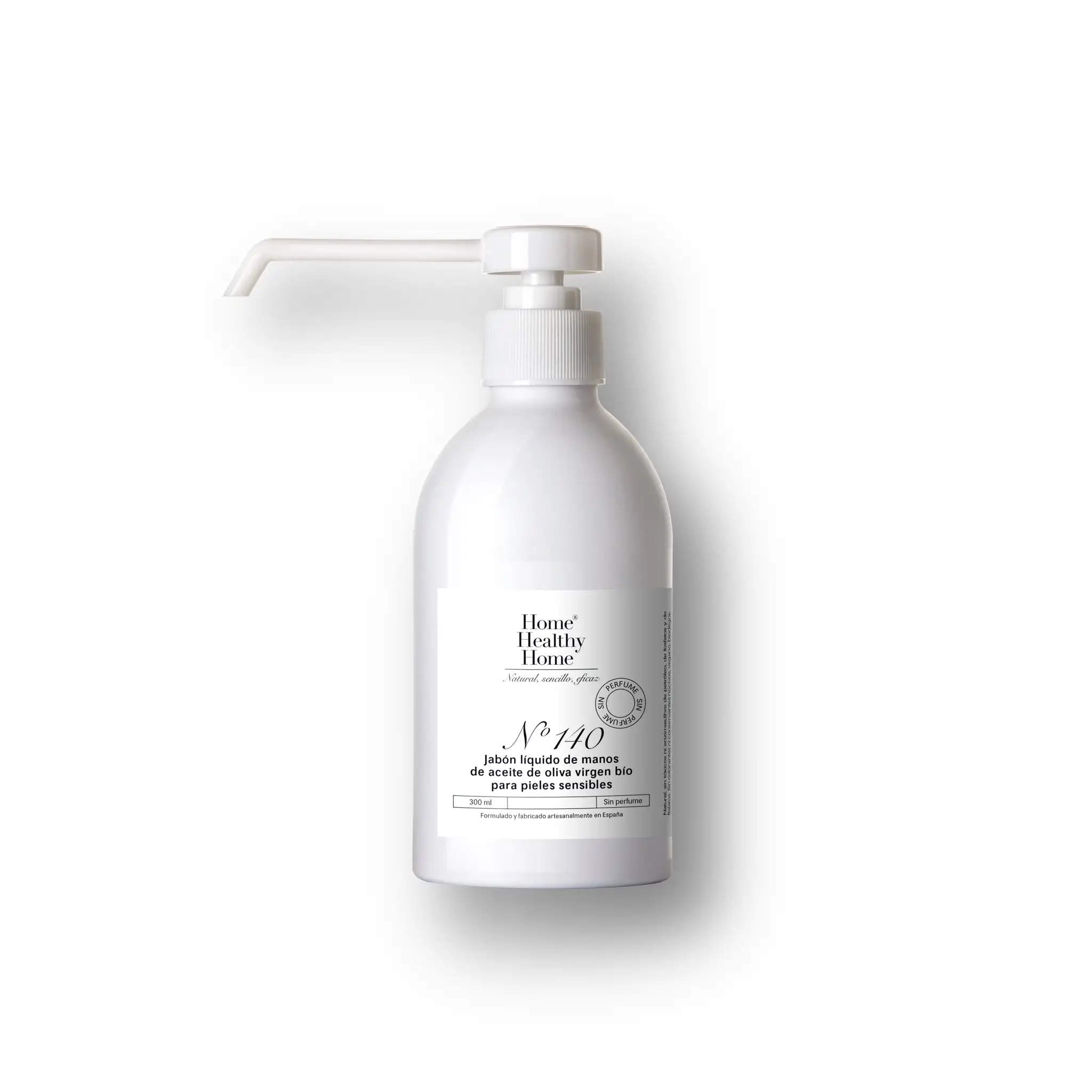 Jabón natural líquido sin perfume con Aceite de Oliva Bio - Nº 140 - Imagen 3