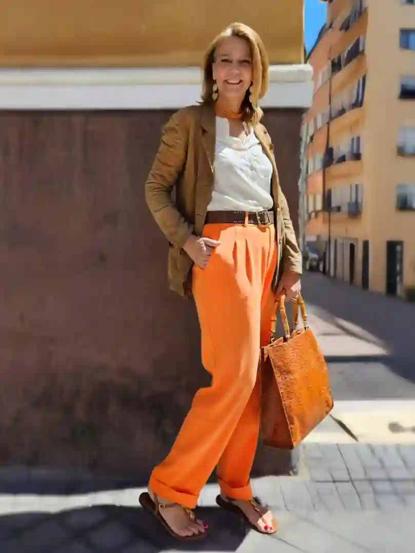 Pantalón CAROL Naranja