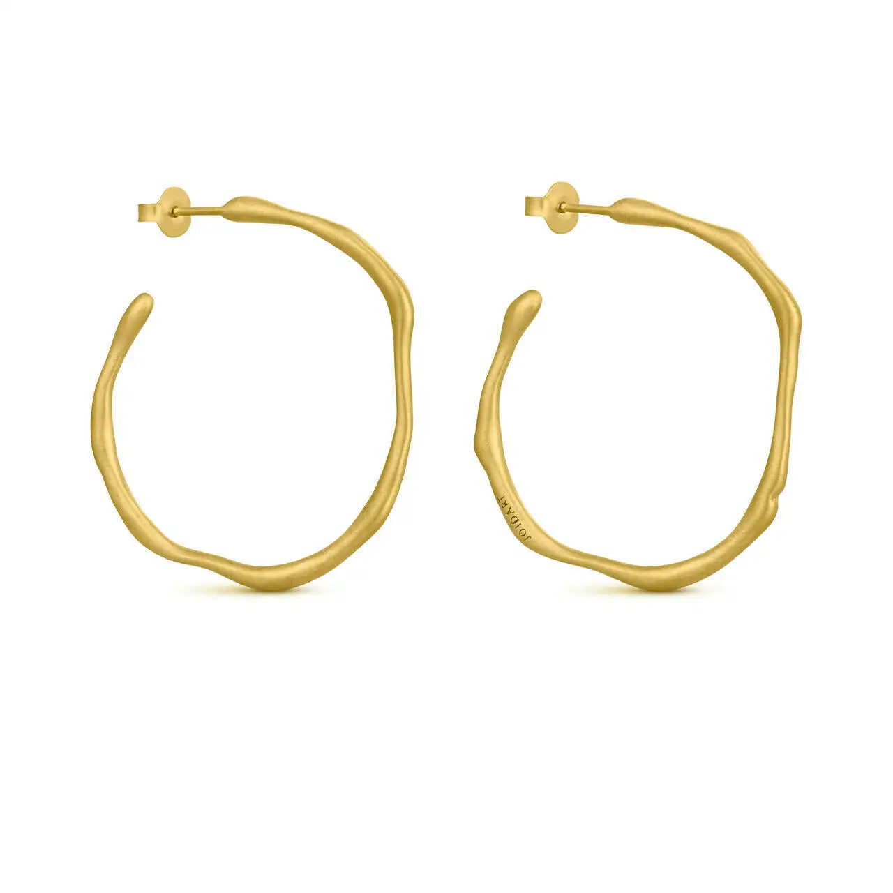 Original golden hoops - Image 3
