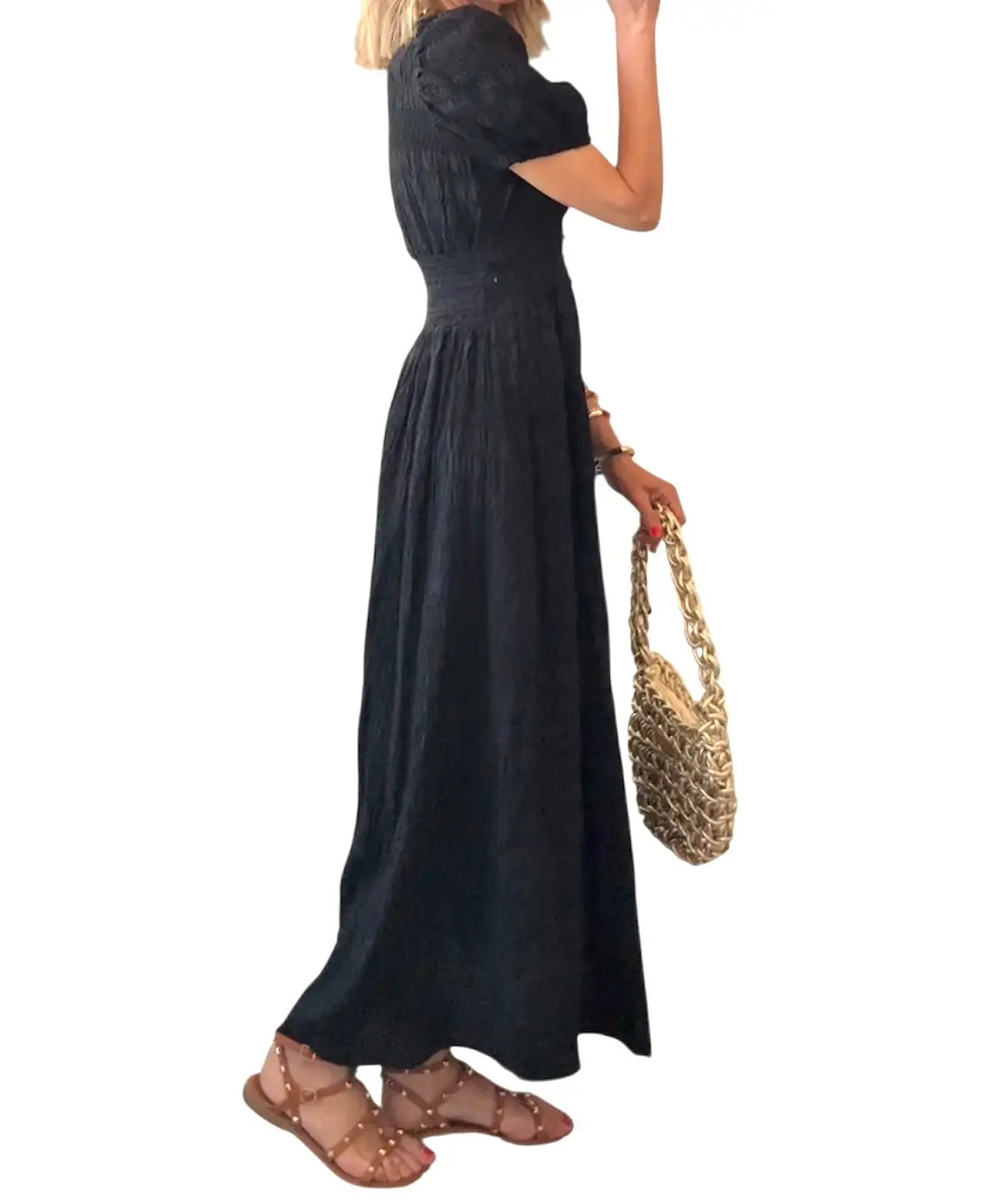 Vestido Laila negro - Imagen 2
